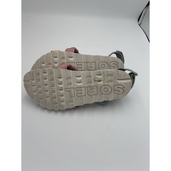 Sorel Roaming Decon Pastel Sandals Women's 7.5 Chrised Blue Chrome Grey - Picture 9 of 11